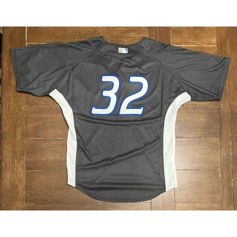 Men’s Sz L Mitchell Ness Toronto Blue Jays #32 ROY HALLADAY Baseball Jersey NWT